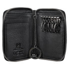 Echtleder Organizer Etui schwarz