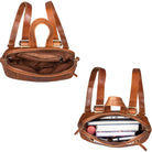 Tasche Rucksack braun