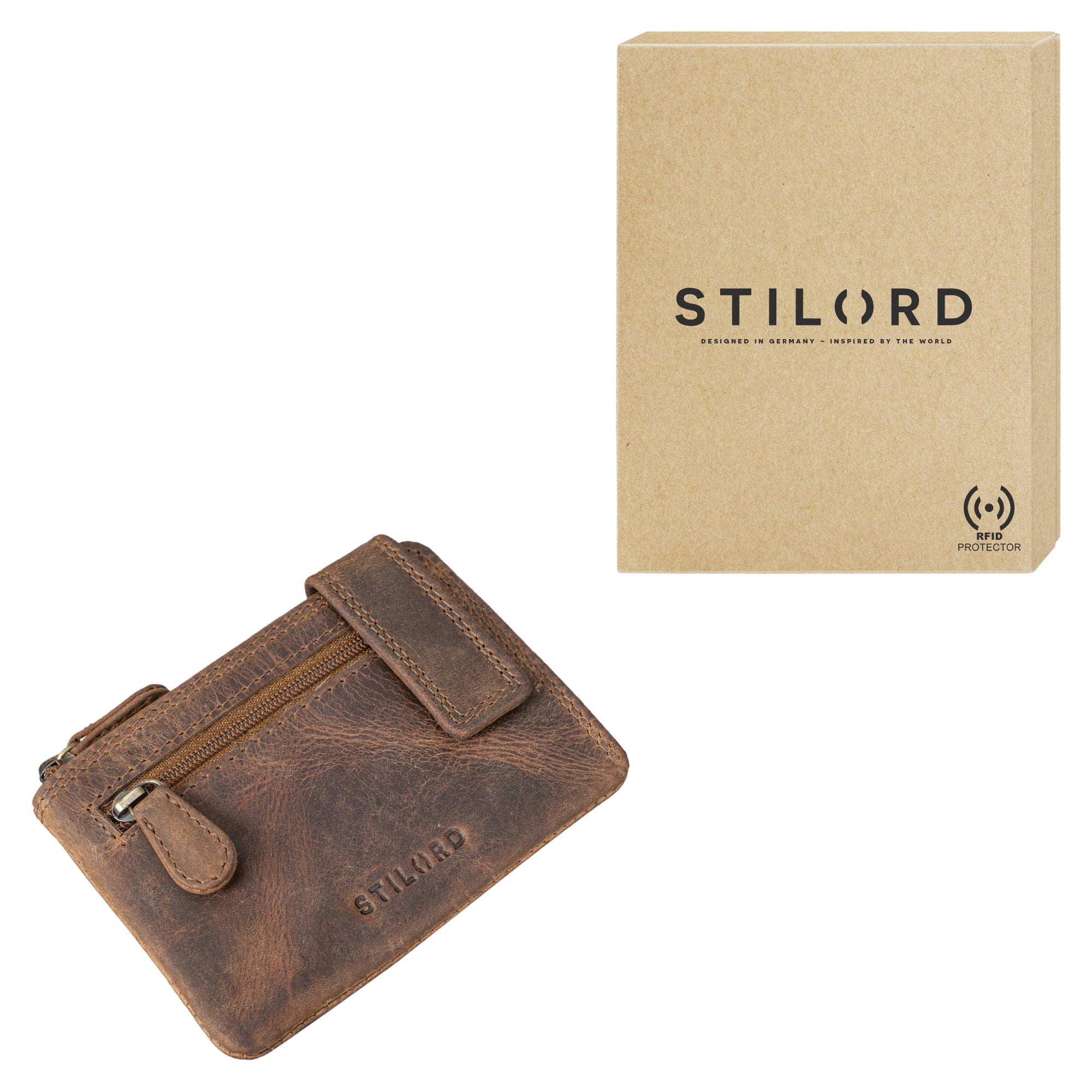 RFID Minibörse Leder