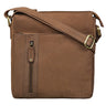 "Brady" Messenger Lædertaske Brun Lille Skuldertaske
