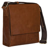 "Malte" Lille Messenger Bag Læder Skuldertaske til Mænd Vintage Stil