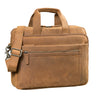 "Alberto" Geräumige Laptoptasche 15.6 Zoll Leder für Herren