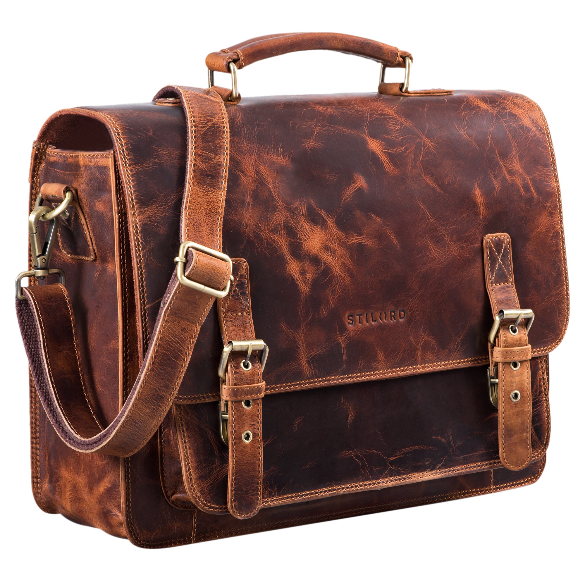 Business Leder Aktentasche Vintage
