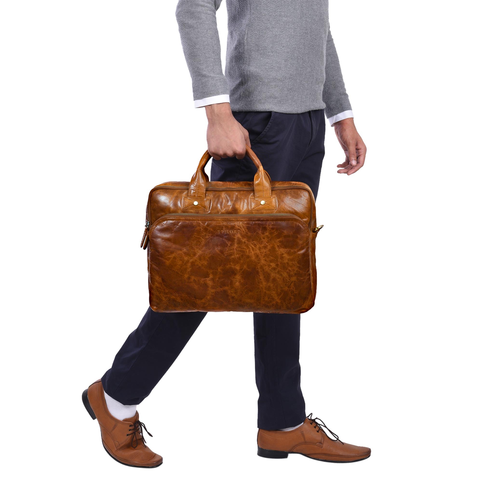 Leder Büro Tasche Vintage