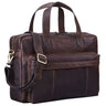 B-Stock "Erich" vintage kontortaske i læder