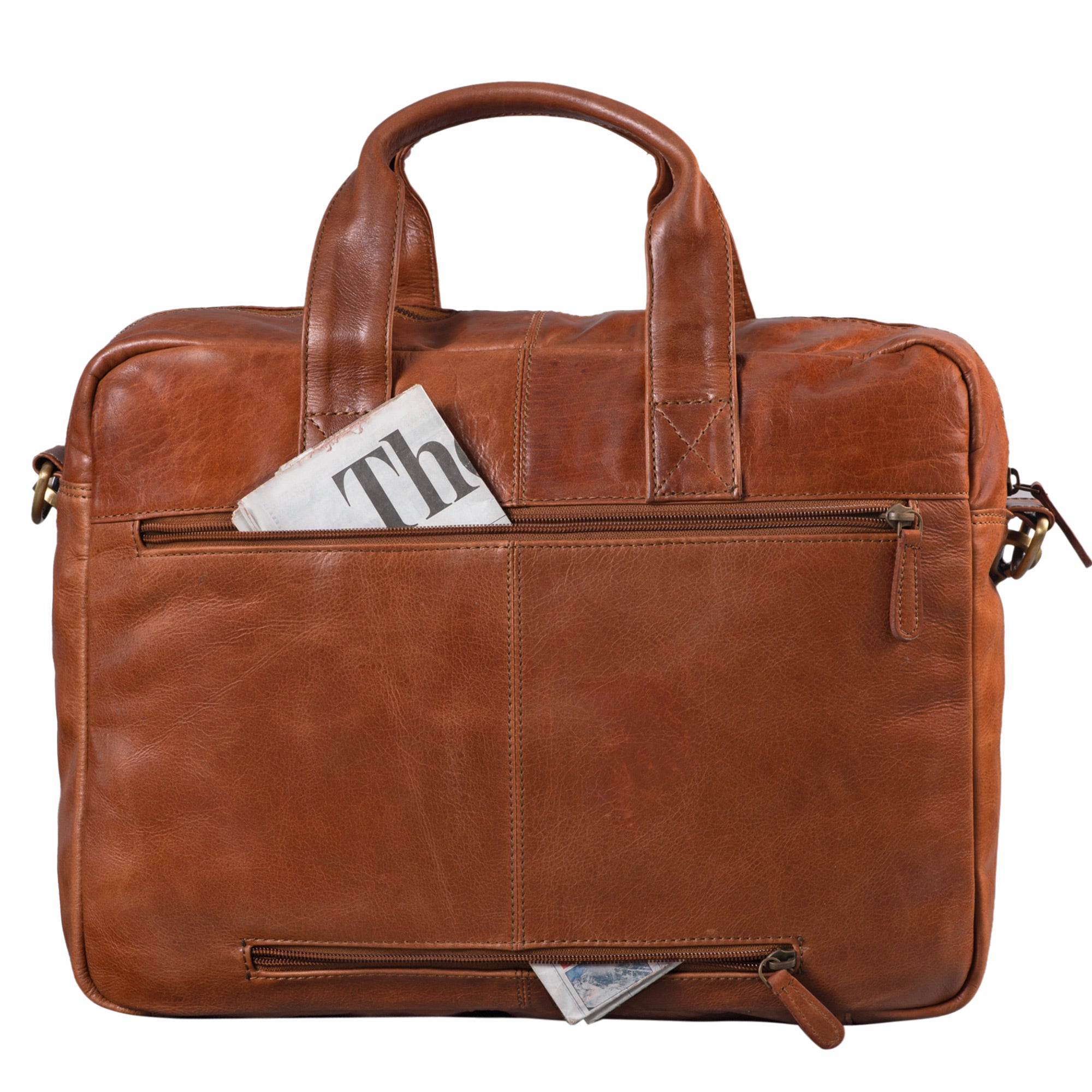 Ledertasche für Trolly zum Aufstecken