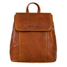 "Fiona" Læder Rygsæk Dame – Lille Vintage Daypack til Byen