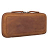 „Scotty“ Læder Etui Vintage Med Lynlås Hardcase Solid Etui