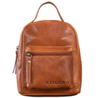 Rucksackhandtasche Leder Damen 