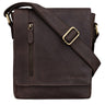 „Easton“ Lille Messenger Taske Ægte Læder Vintage Skuldertaske