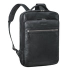 Arbeitsrucksack Leder Schwarz