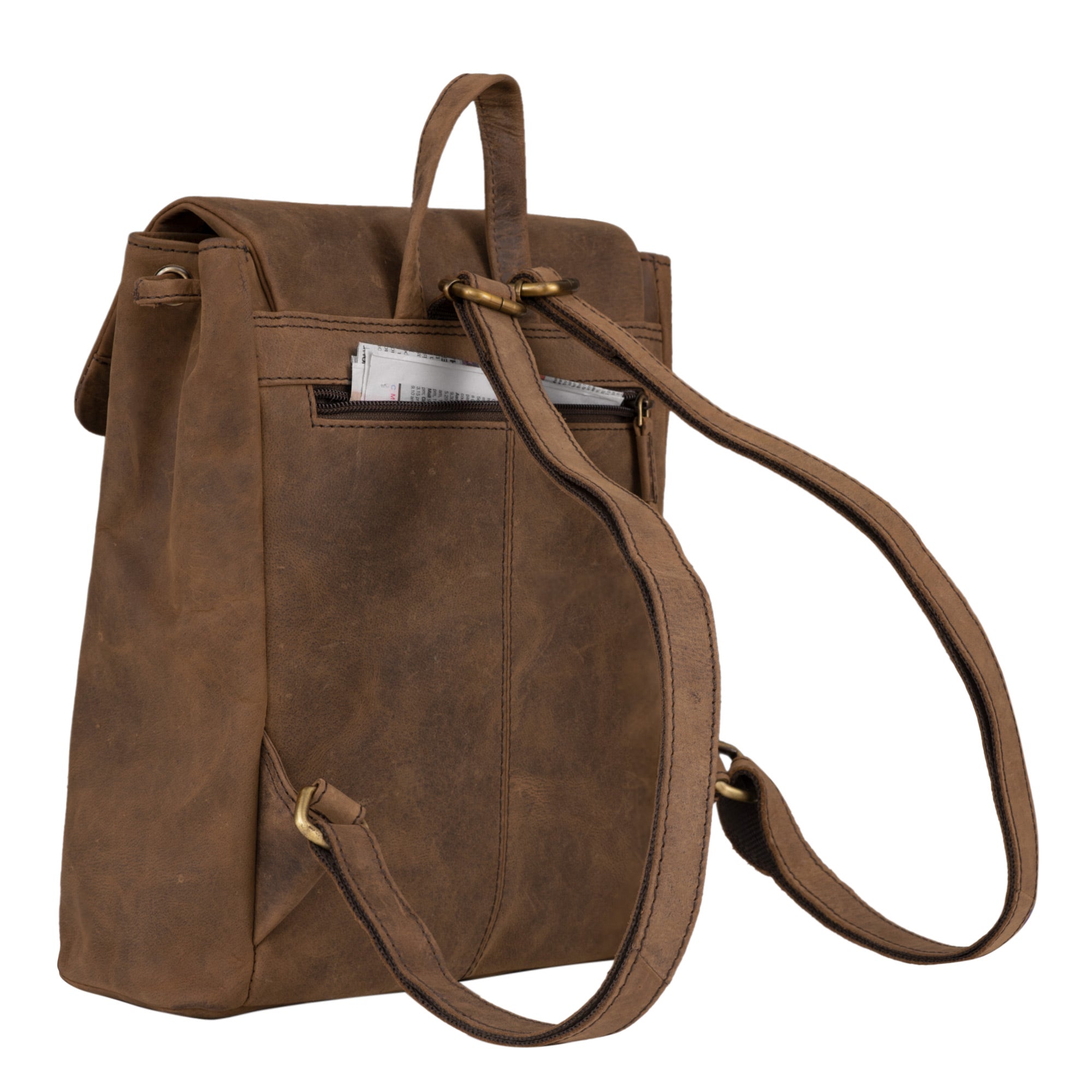 Kleiner Tagesrucksack Leder