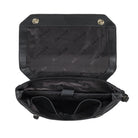 Backpack Leder schwarz