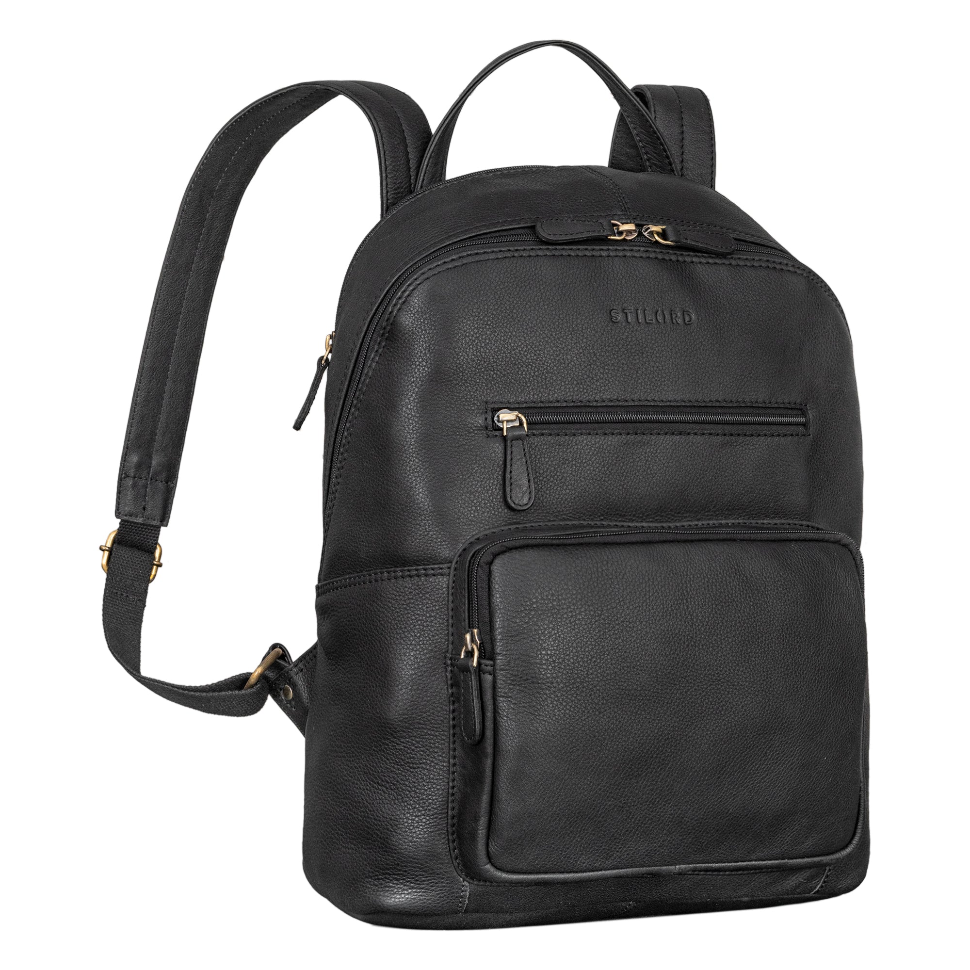 Tagesrucksack Herren und Damen Leder