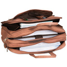 Leder Umhängetasche braun