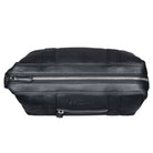 Leder Waschtasche zum Aufhängen schwarz