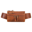 Leder Bauchtasche Vintage design