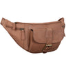 Vintage Bauchtasche Leder