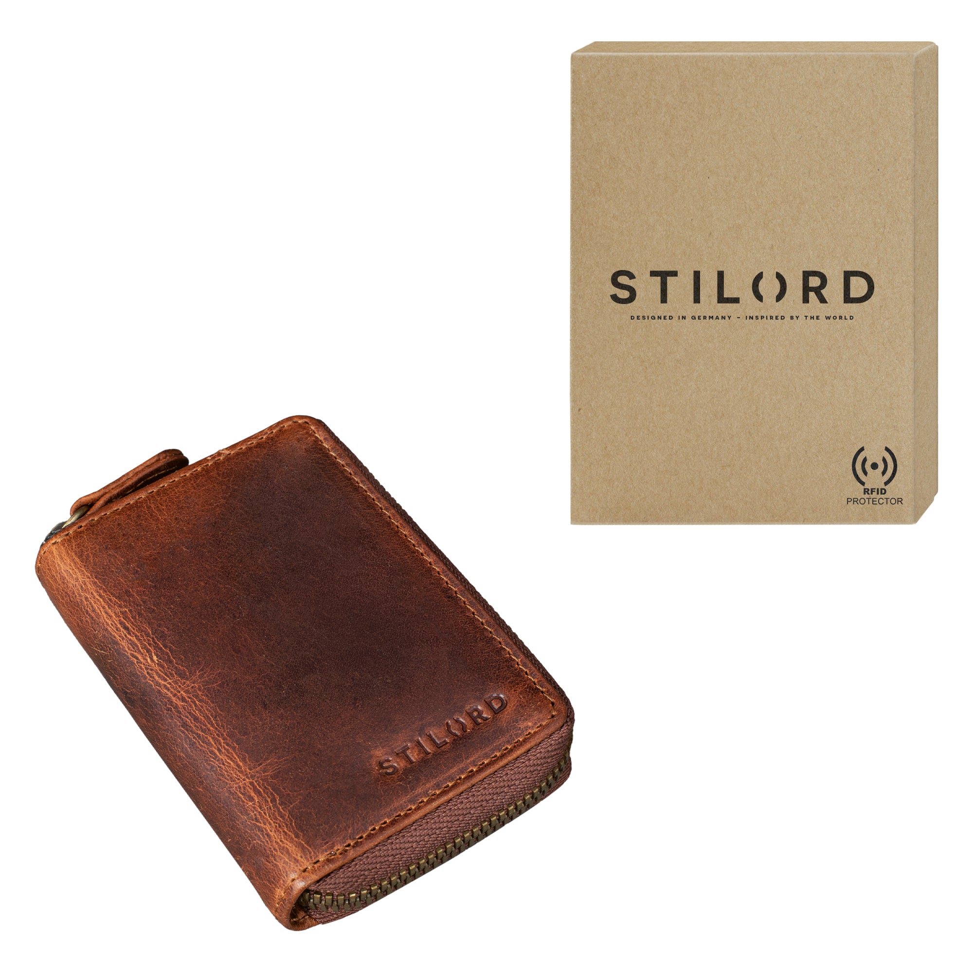 Slim Wallet Leder