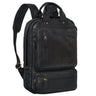 "Trinity" vintage laptop-rygsæk i læder 15,6 tommer med håndtag