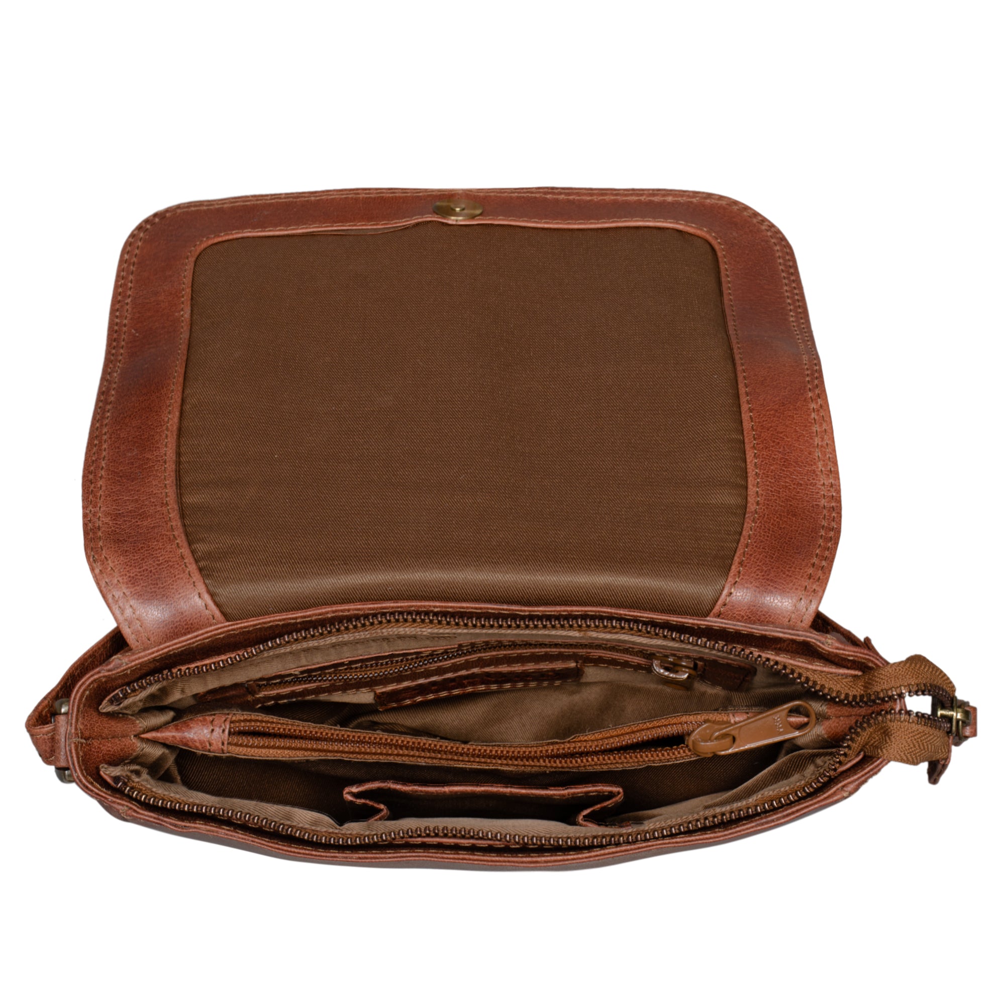 Lederhandtasche Frauen Vollleder Mittelgroß