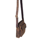 Leder Herrentasche Vintage klein