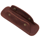 Ledertasche dunkelbraunes Polster Schultergurt
