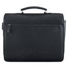 Herren Lehrertasche Leder schwarz
