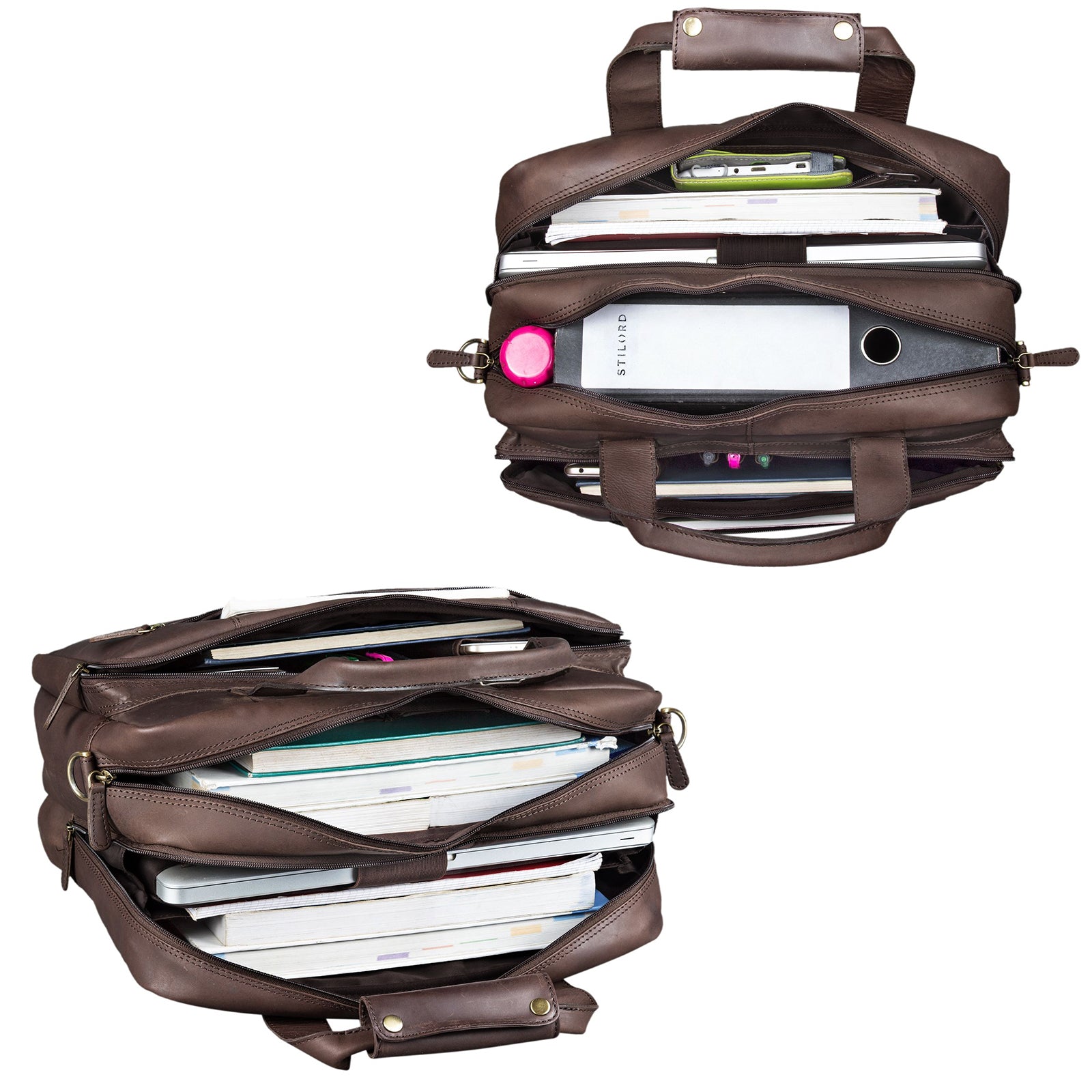Ledertasche Aktentasche Herren XL