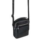 Mann Schultertasche aus Leder