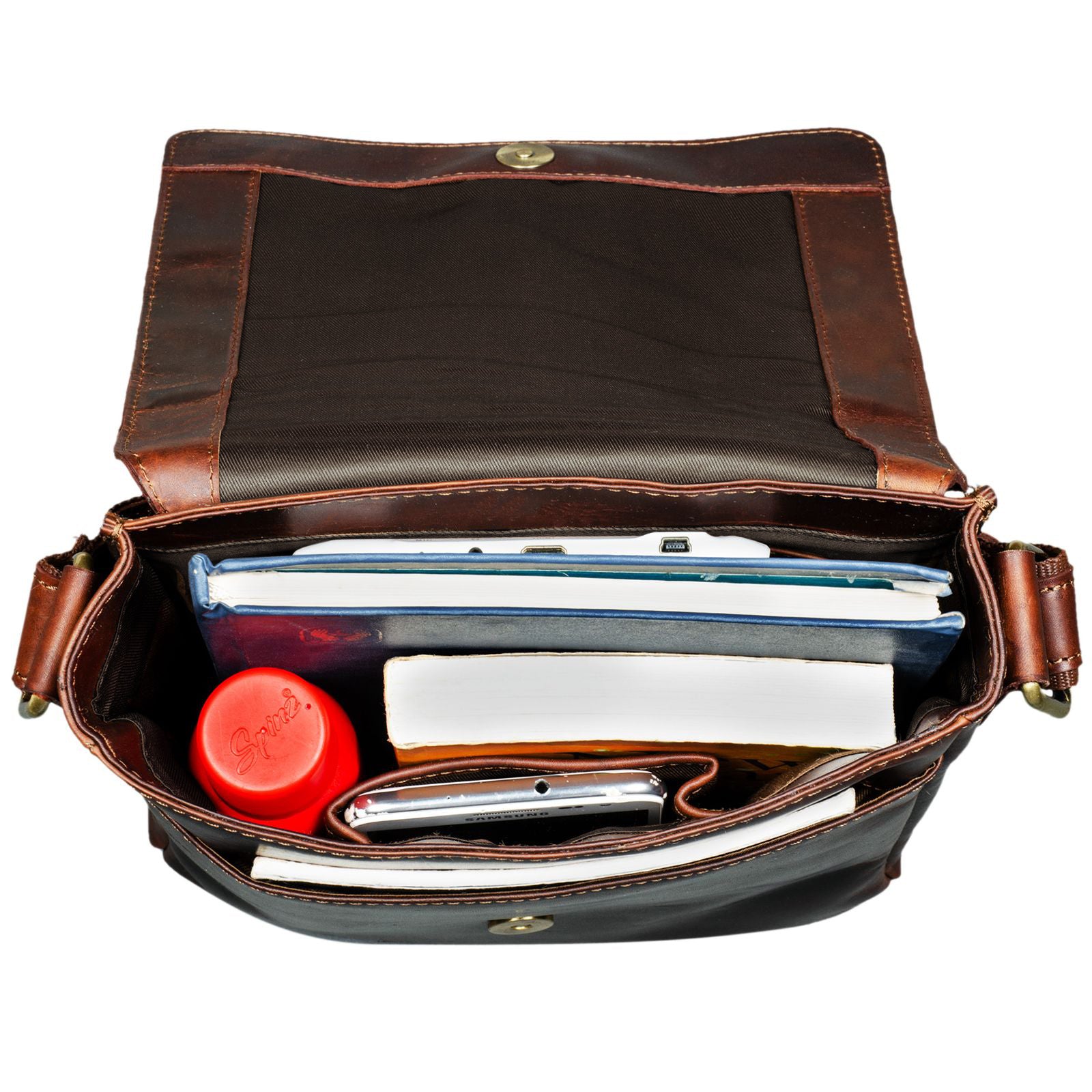 Echtleder Messenger Bag Männer