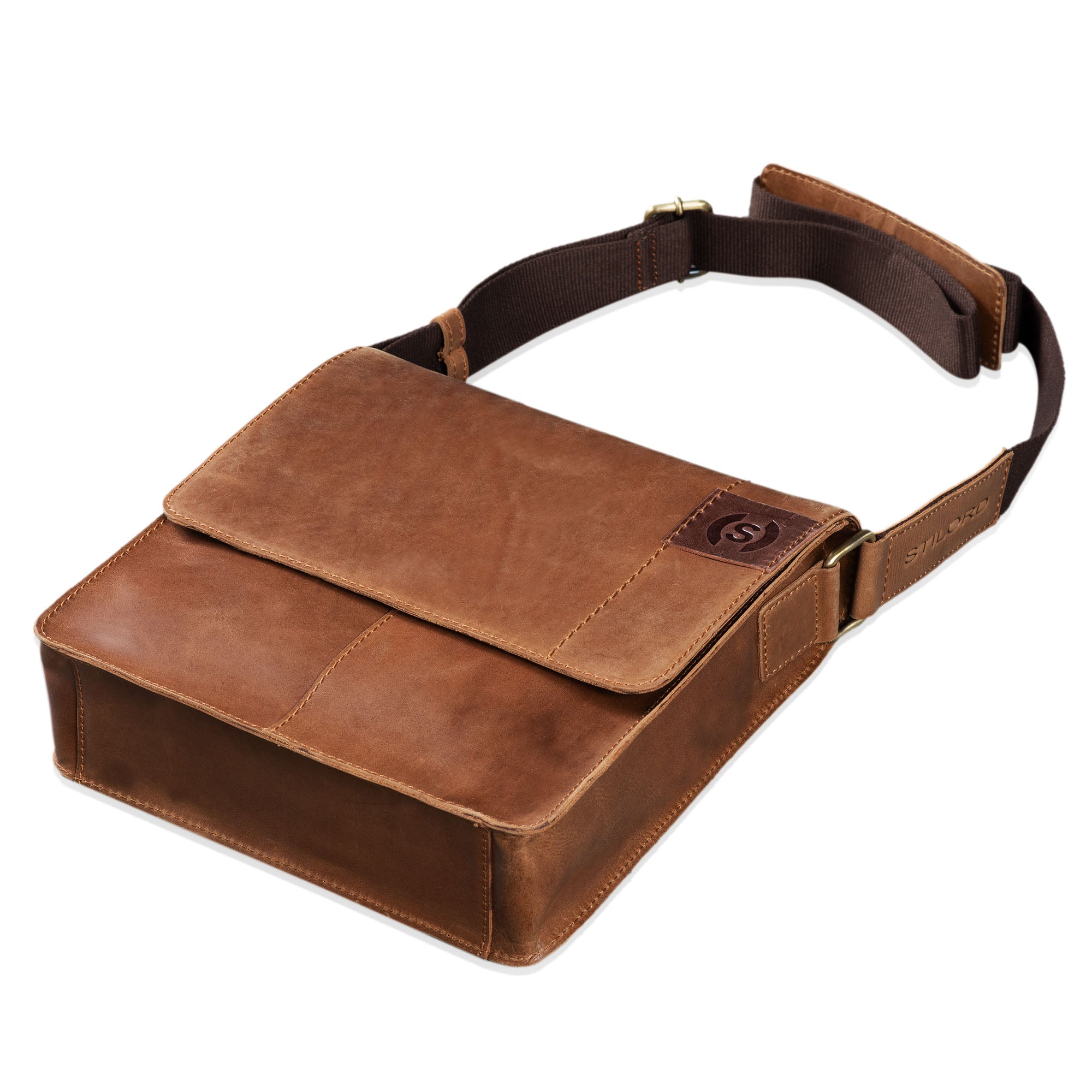 Messenger Ledertasche 9.7 Zoll Tablet