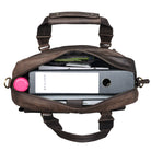 Braune Ledertasche Messenger Bag