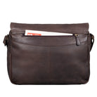 Braune Messenger Ledertasche Herren