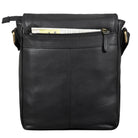 Vintage Ledertasche schwarz Herren