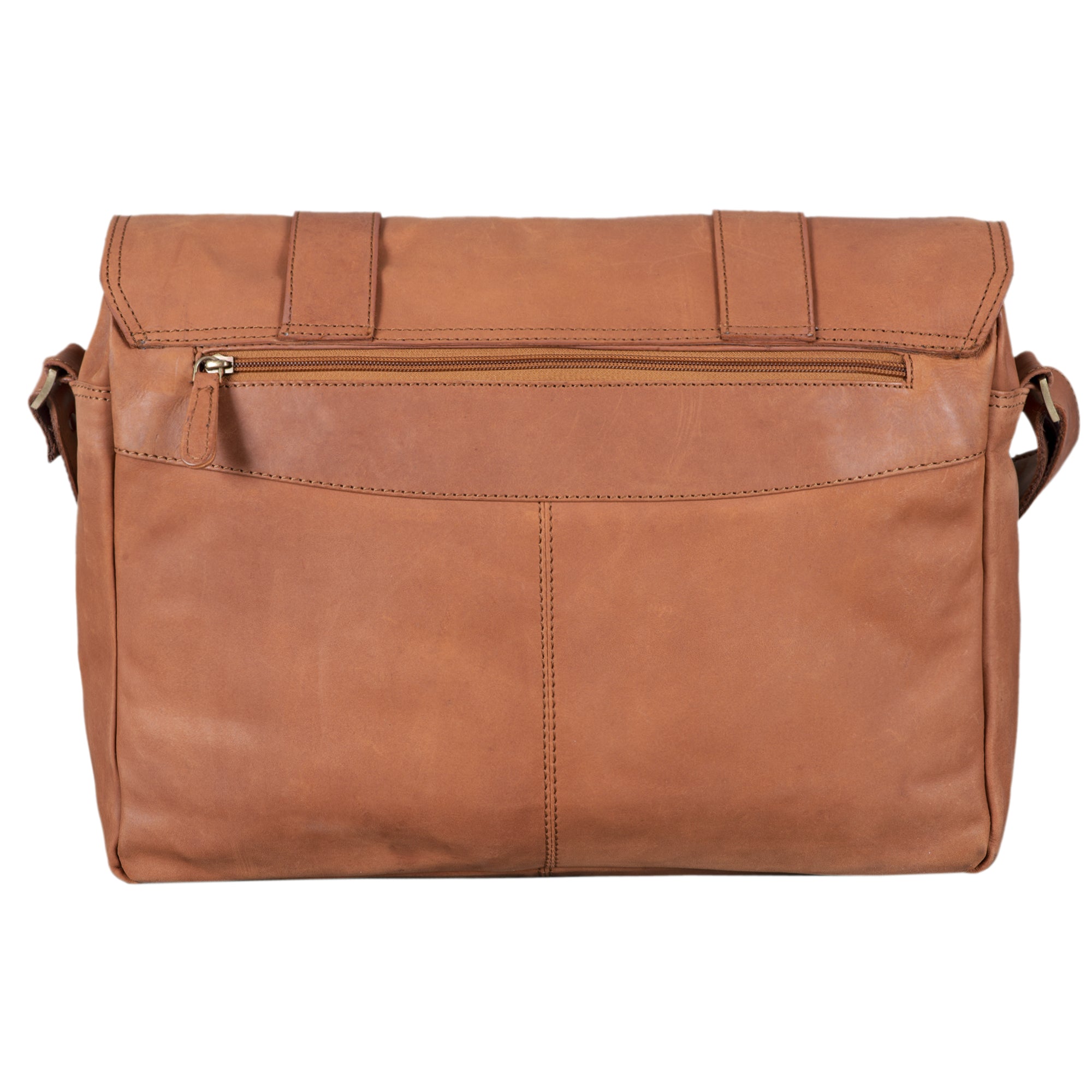 Vintage Leder Messenger Bag 15.6 Zoll