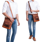 hochwertige Handtasche aus Leder