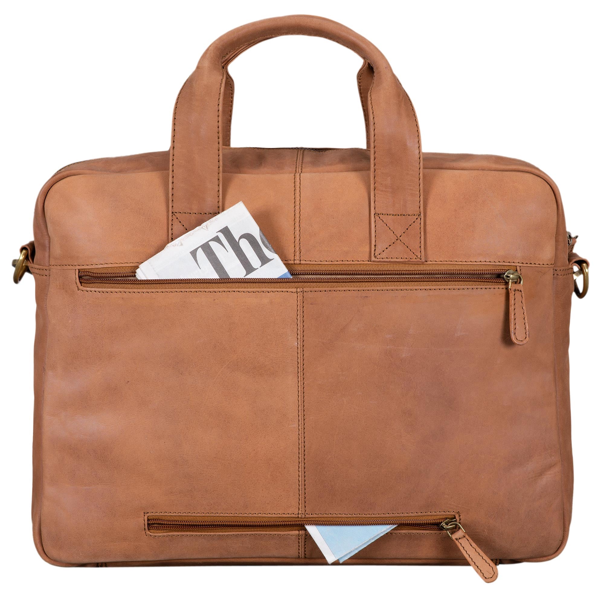 Leder Umhängetasche Retro braun