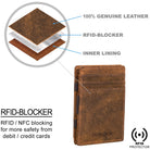 Geldbeutel Leder Herren RFID