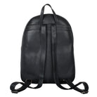 Kleiner Reiserucksack schwarz Leder Herren Damen