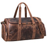 "Myles" Vintage Læder Rejsetaske til Mænd – Weekender Duffle Bag