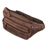 "Zion" Vintage Læderbælte Taske – Fanny Pack Skuldertaske