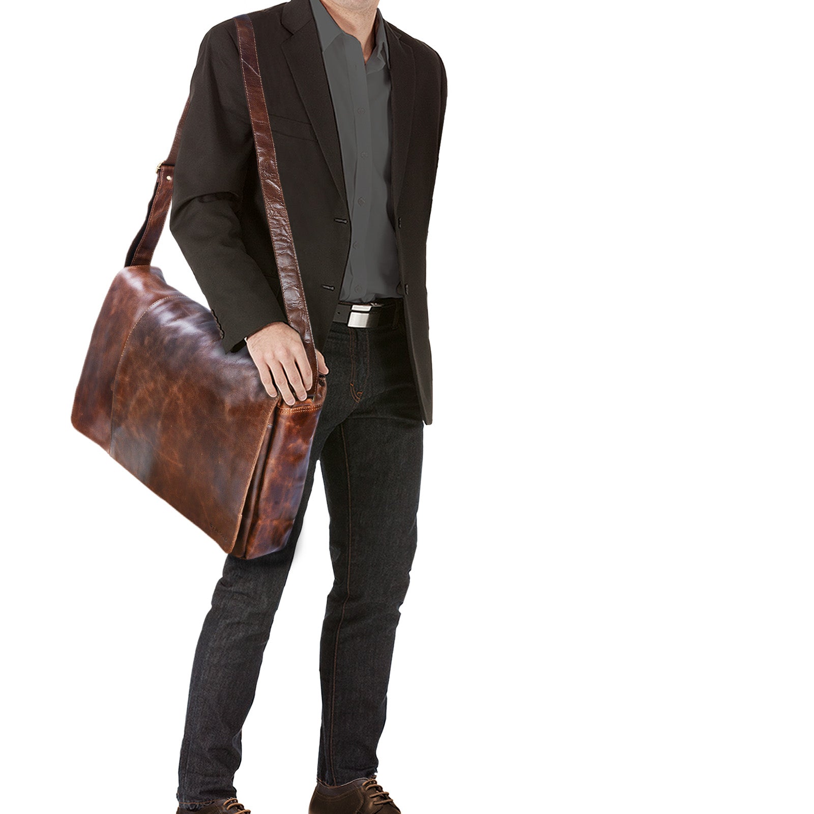 Grosse Umhänge Laptoptasche XXl