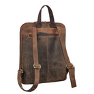 Cityrucksack Leder braun