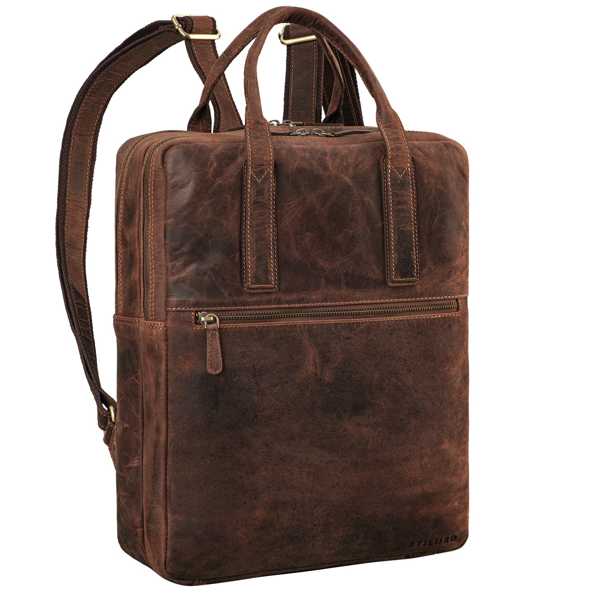 Rucksack Business Wildleder mit Henkel