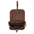Vintage Rucksack Damen Leder braun