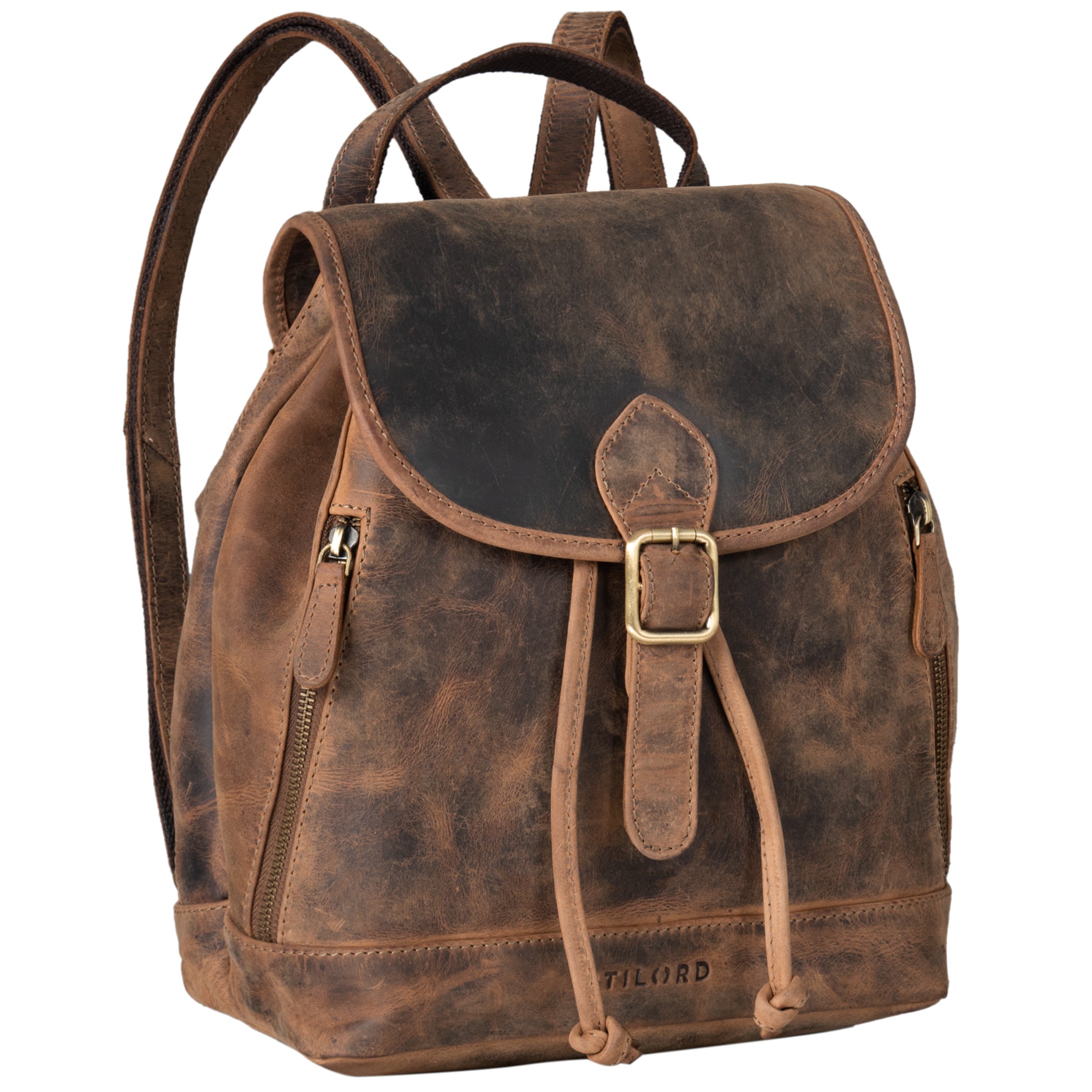 Rucksack Damen Modern Leder