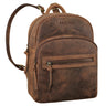 "Alba" Lille Læder Rygsæk til Kvinder Vintage – Daypack City