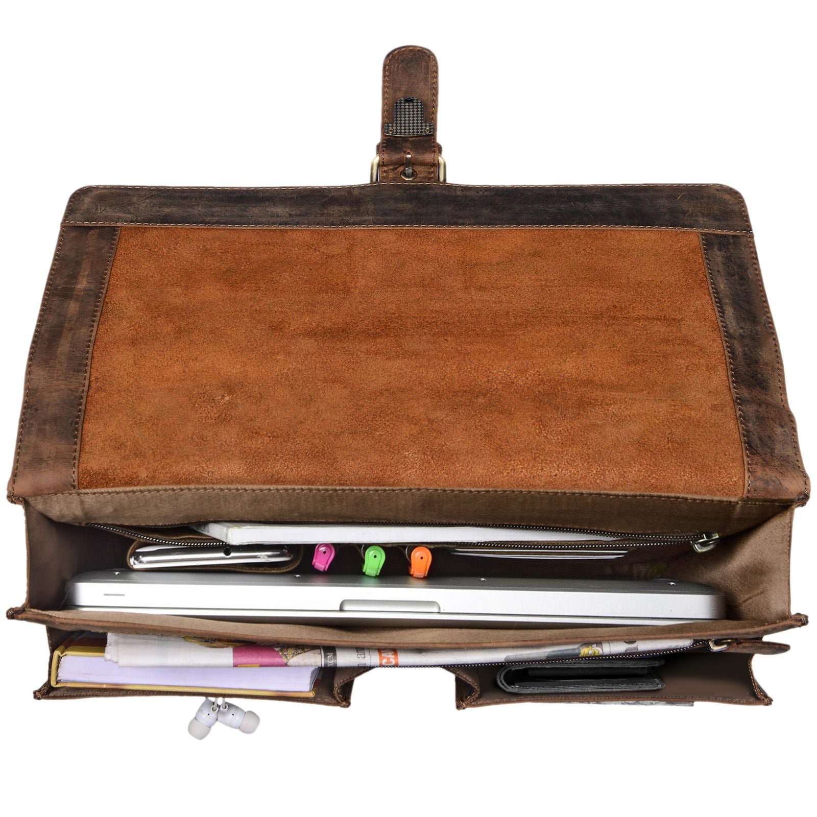 Leder Schreibmappe Leder DIN A4