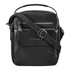 Schultertasche Schwarz mit verstellbarem Schultergurt